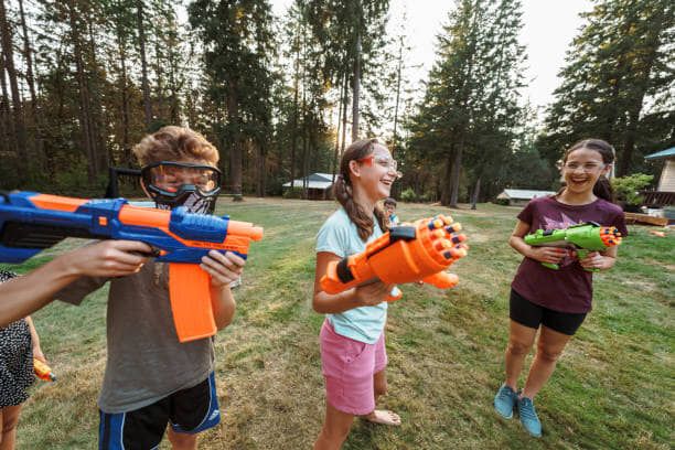 🎉 Nerf Battle Birthday Parties 🎉